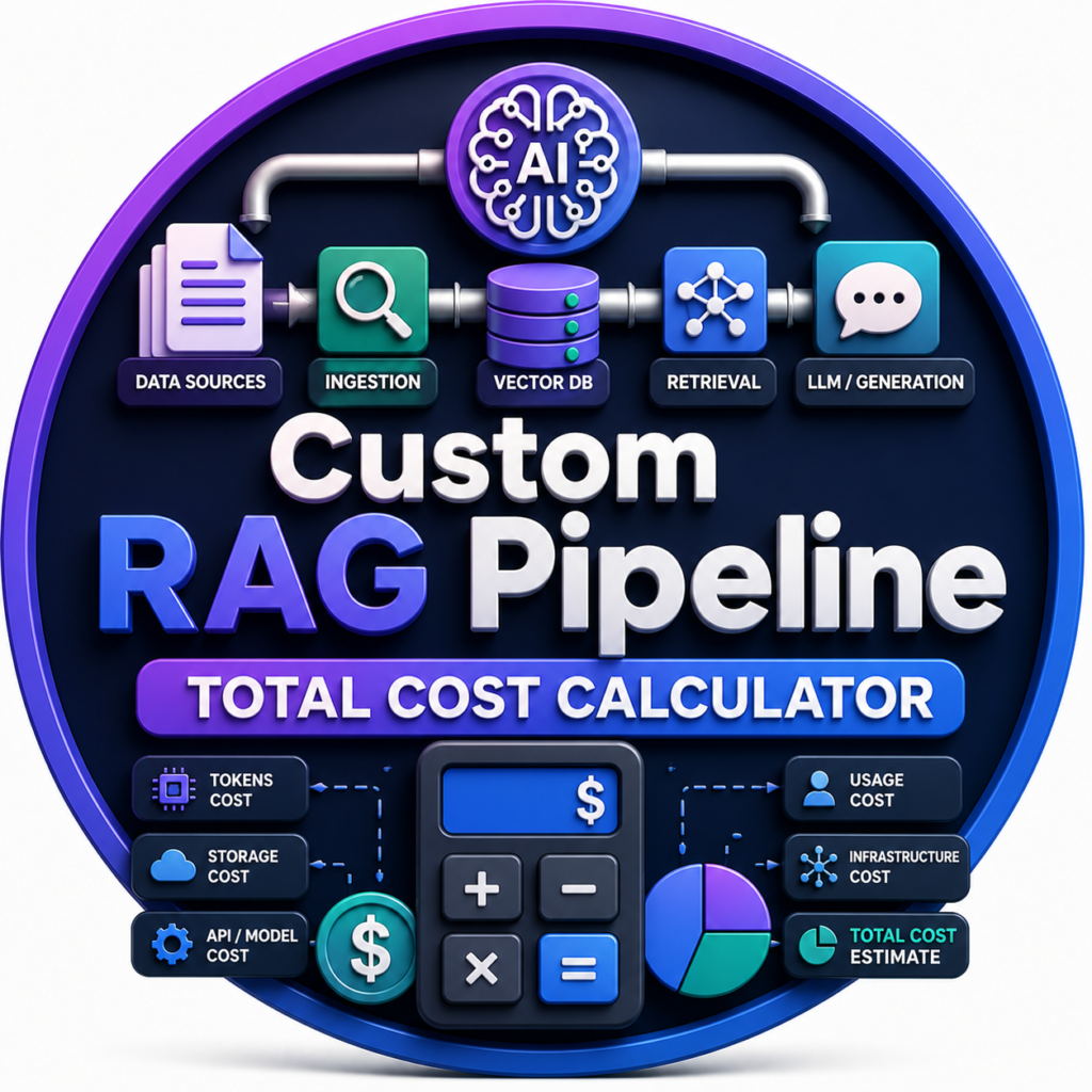 custom rag pipeline cost calculator